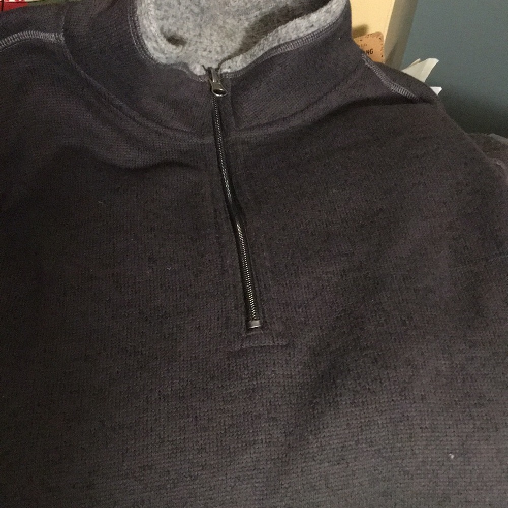 Ruff Hewn XL long sleeve zipper pull front mock